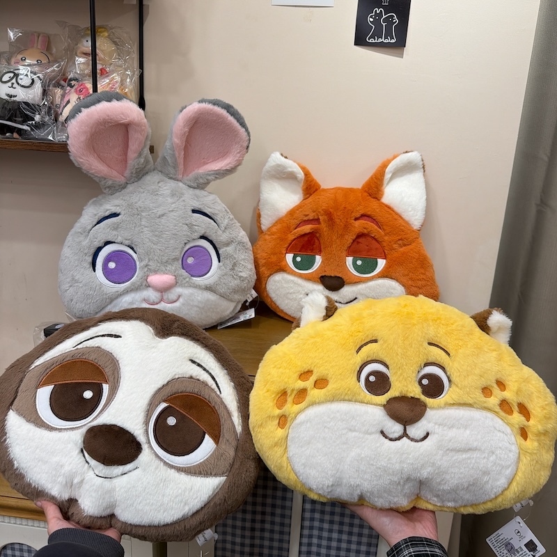 《03126》動物方程式頭型抱枕