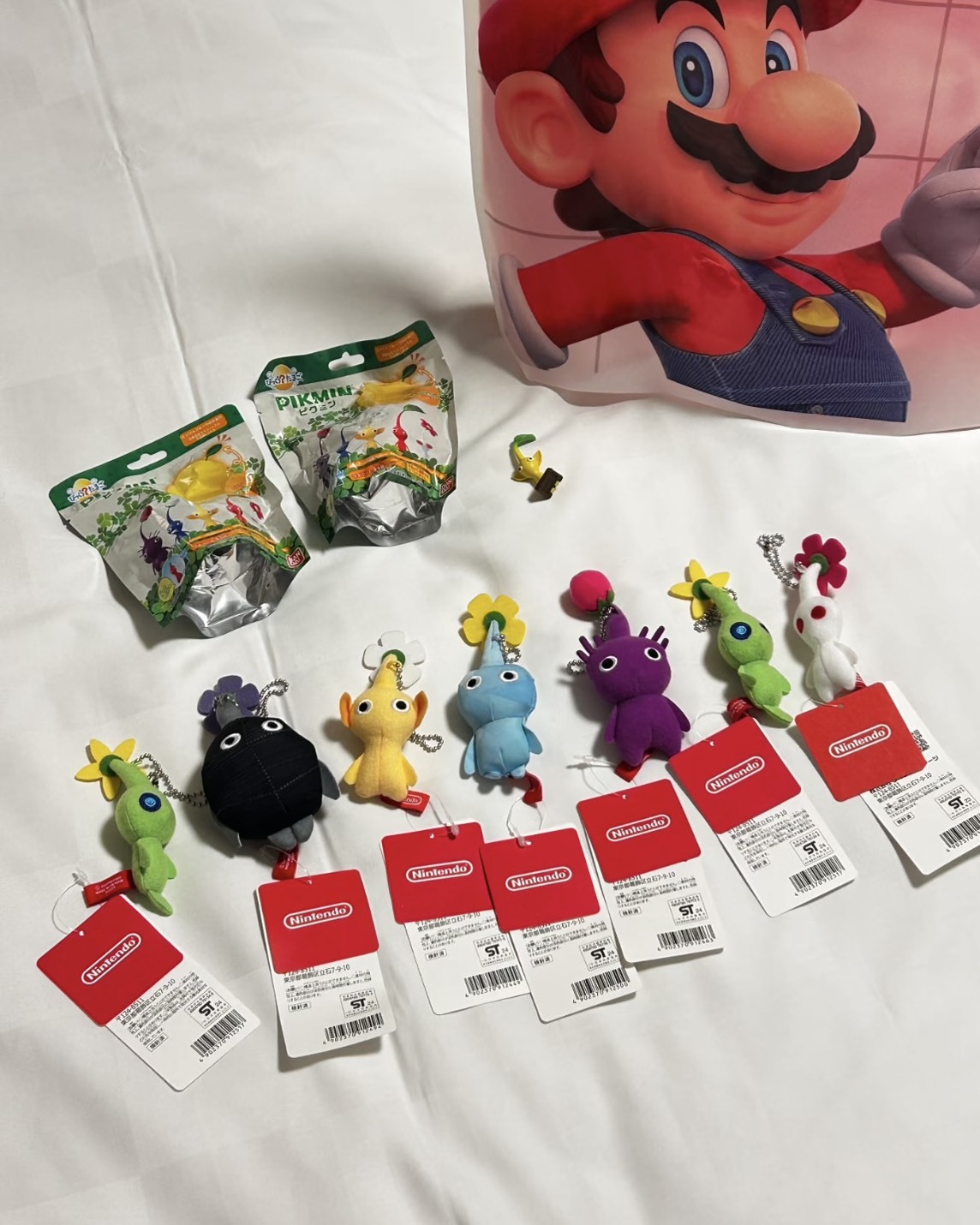 <日本限定!!>Nintendo 任天堂 Pikmin 皮克敏 羽毛 吊飾 9款