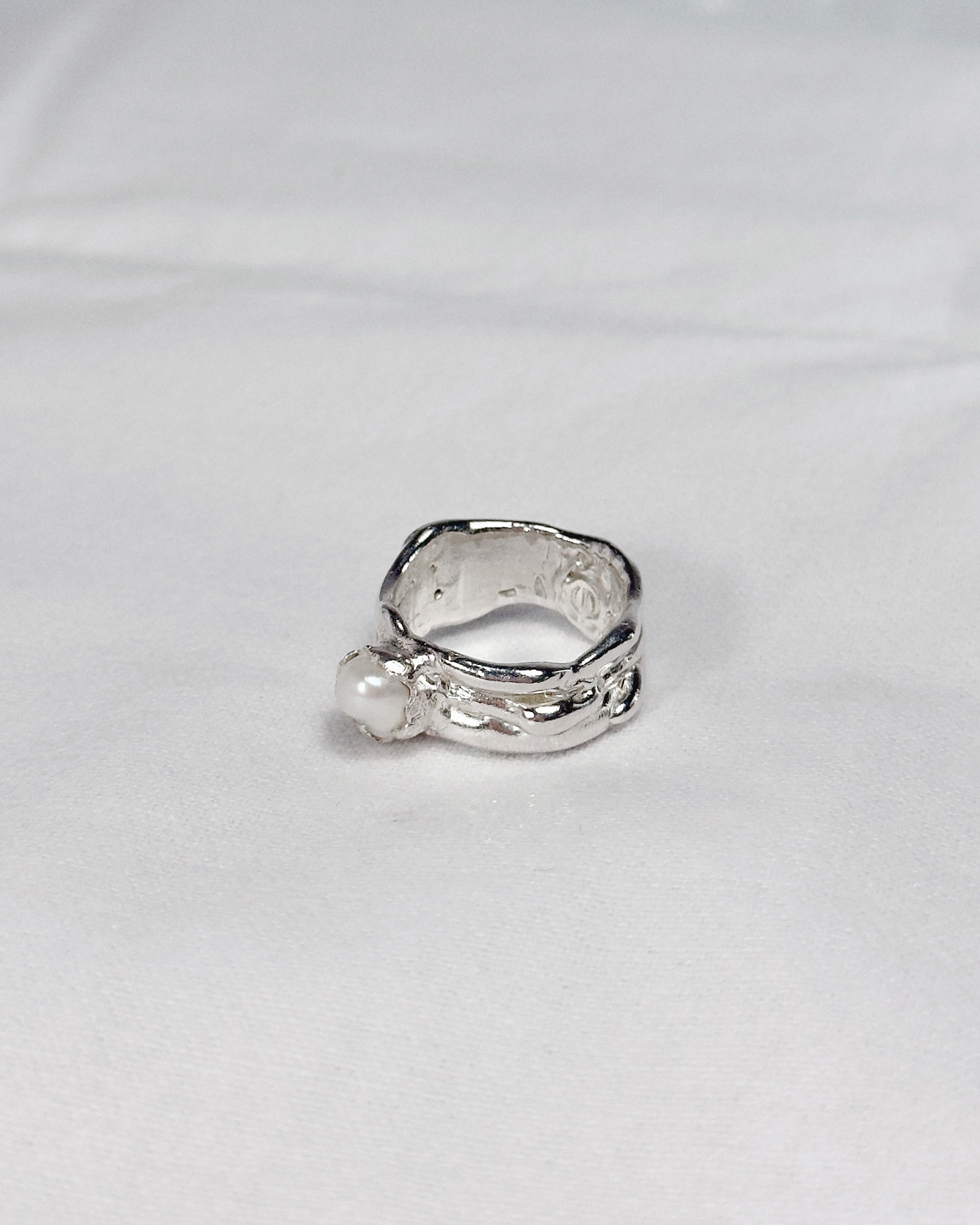 PROJ-ORNMNT 沉積珍珠熔鑲戒