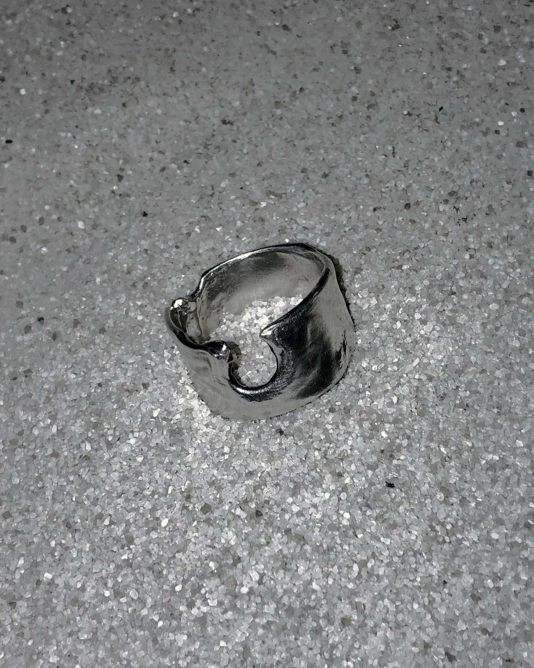 PROJ-ORNMNT 熔月銀戒