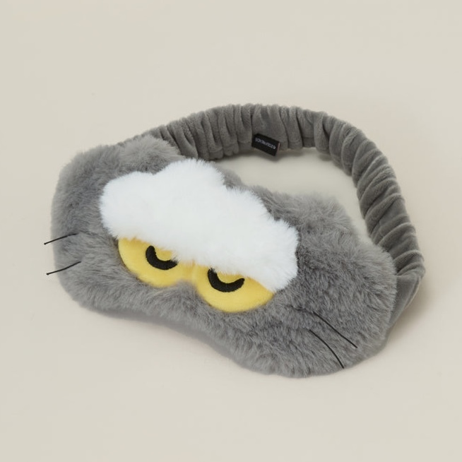 ZO&FRIENDS 大臉 眼罩 灰色 ZOA G-DRAGON 權志龍 灰貓咪