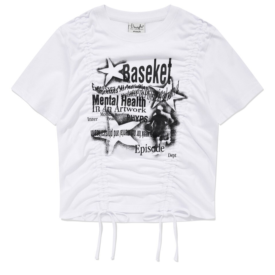 【預購】K031455 PHYPS  星星籃球女裝 T-Shirt