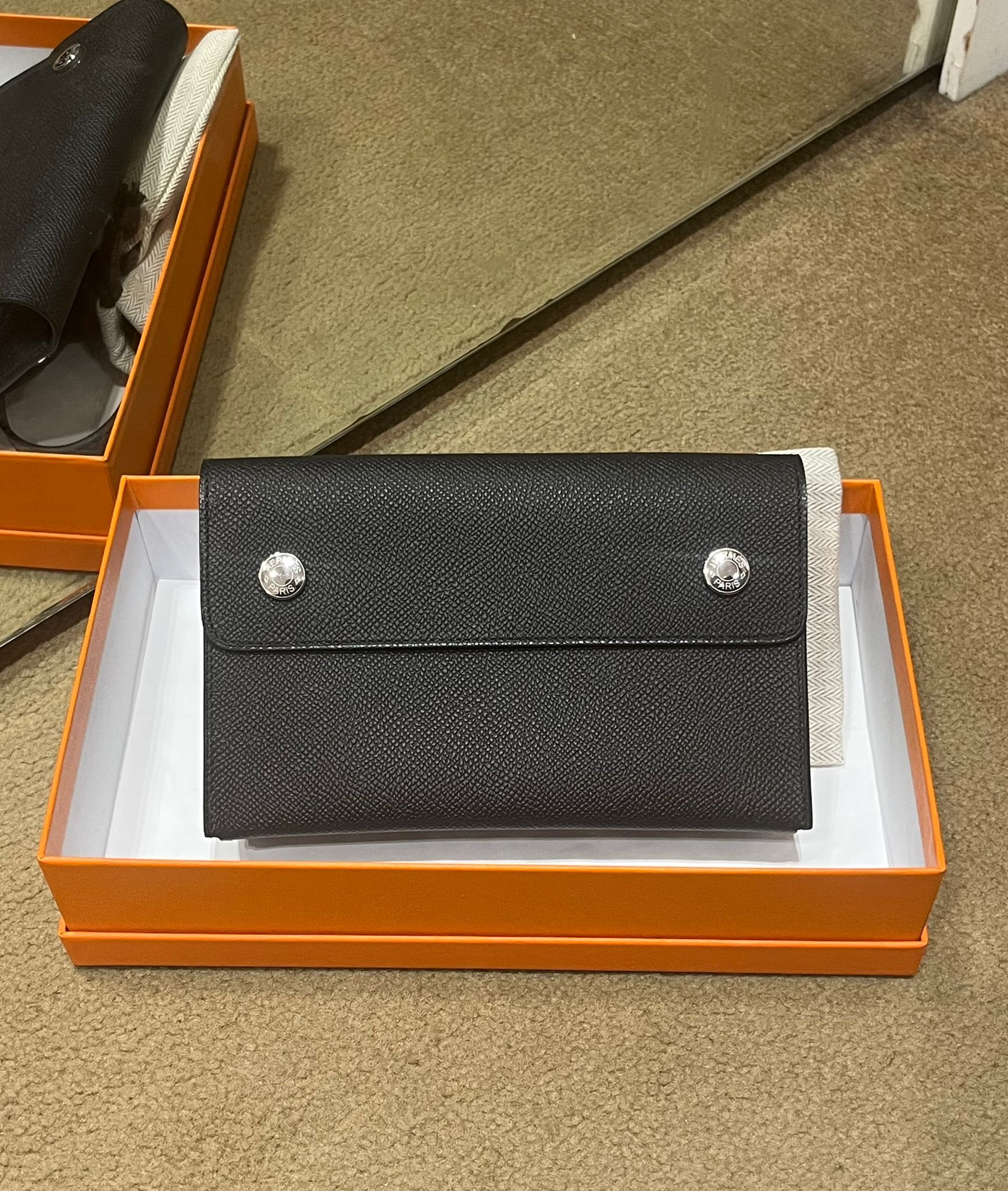 Snap wallet 89 noir ck epsom K