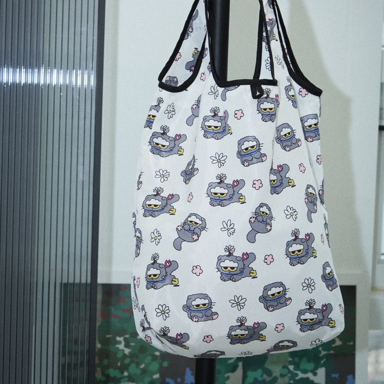 ZO&FRIENDS 環保袋 手提 滿版圖 附收納袋 ZOA G-DRAGON 權志龍 灰貓咪