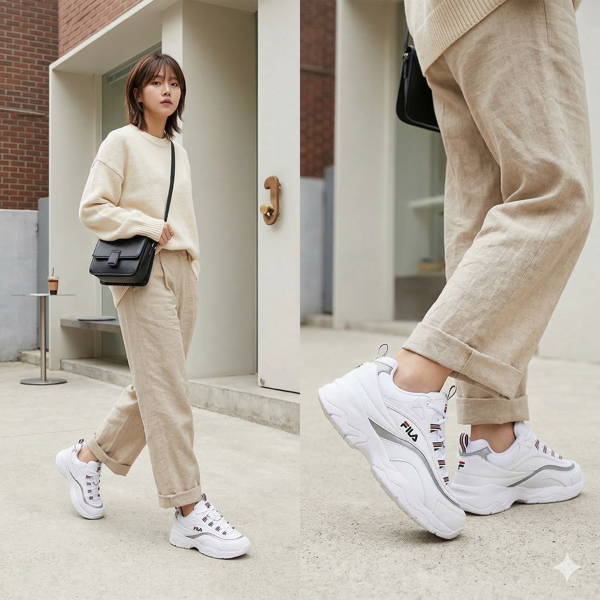 【直播】FILA LX031608 RAY 厚底運動鞋