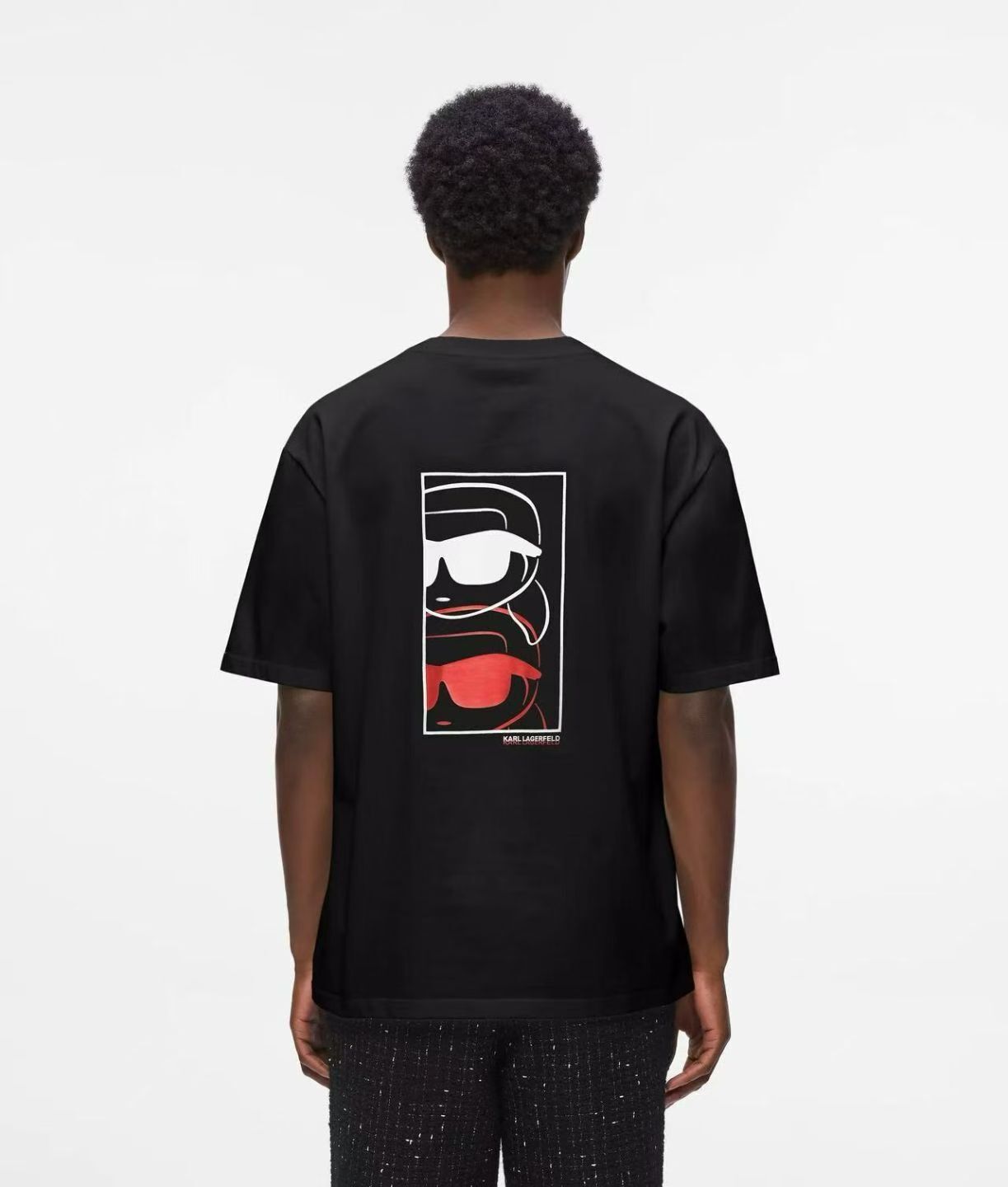 KARL 老佛爺 前後公仔 男款 Tee