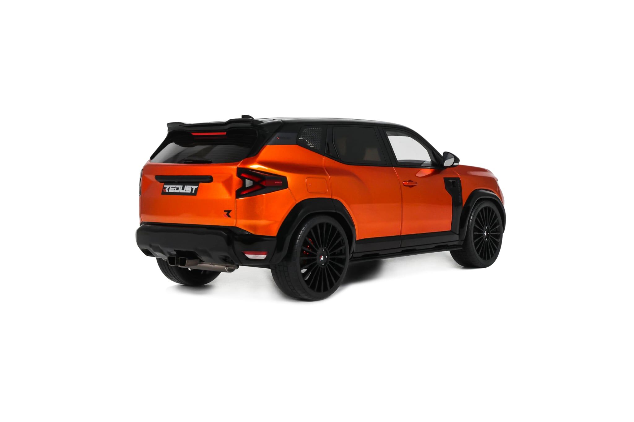 預訂 :1/18 OTTOMOBILE DACIA DUSTER REDUST SPORT 4X2 HYBRID ORANGE 2025 (OT1316)