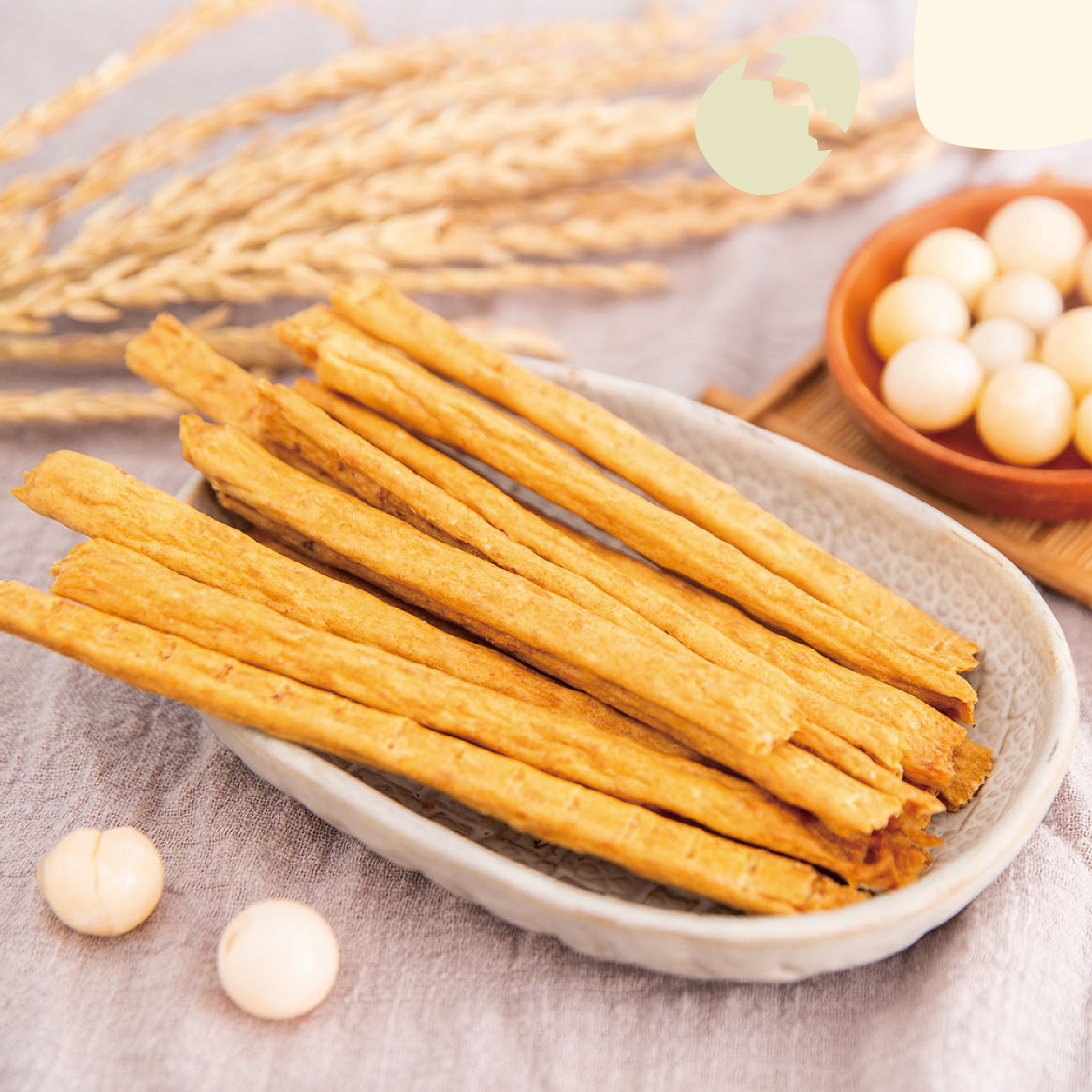 飼糧倉|爆毛鱉蛋雞肉條100g