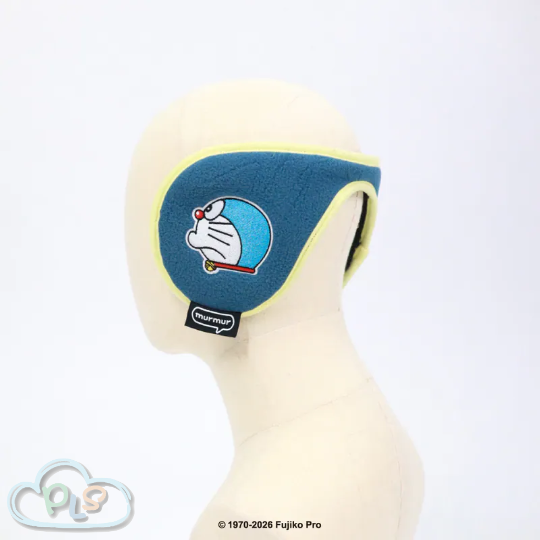 In Stock Fleece Earmuffs (Side) ACC001 Doraemon Murmur Blue #30144