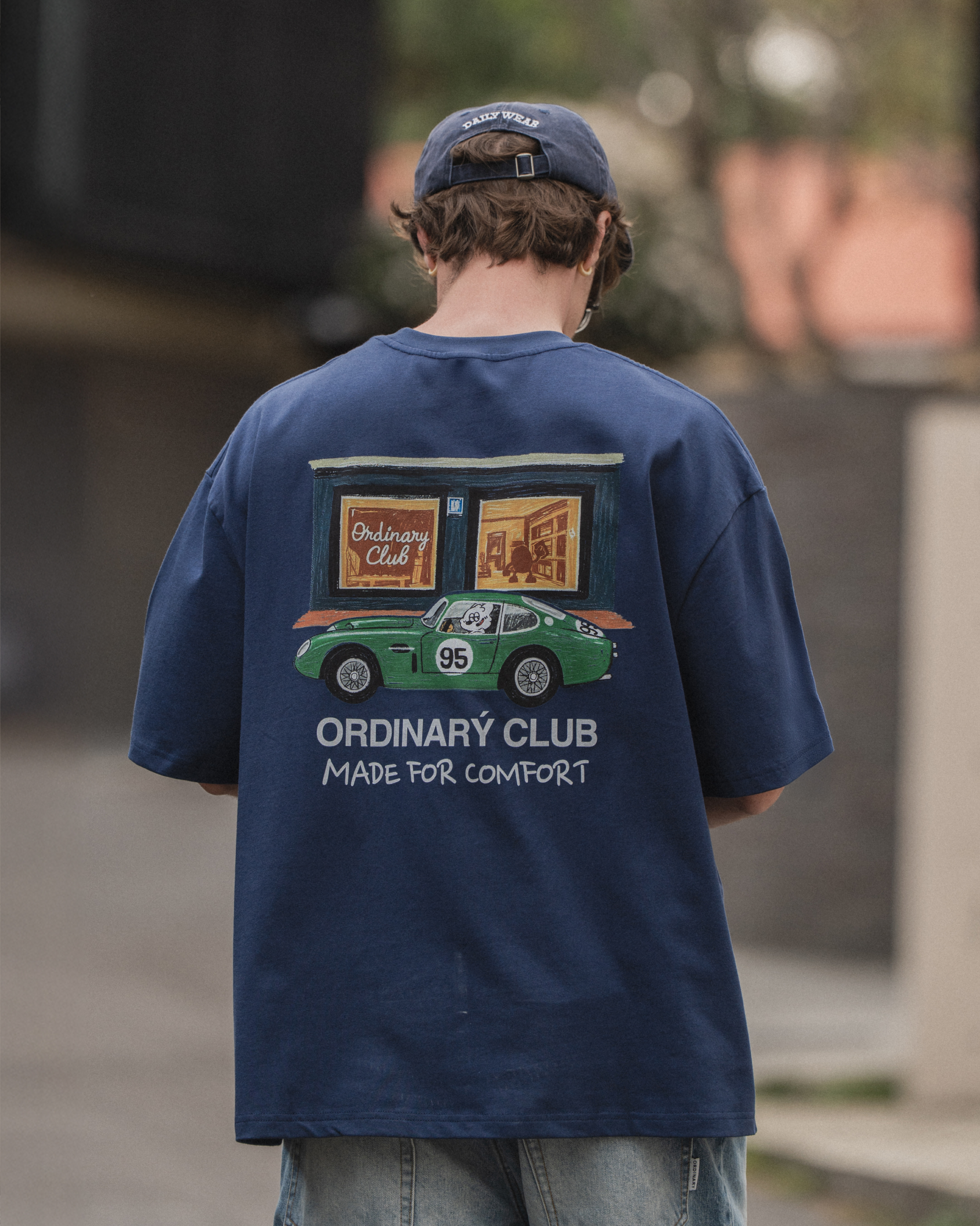 Ordinary 復古蠟筆角色短Tee