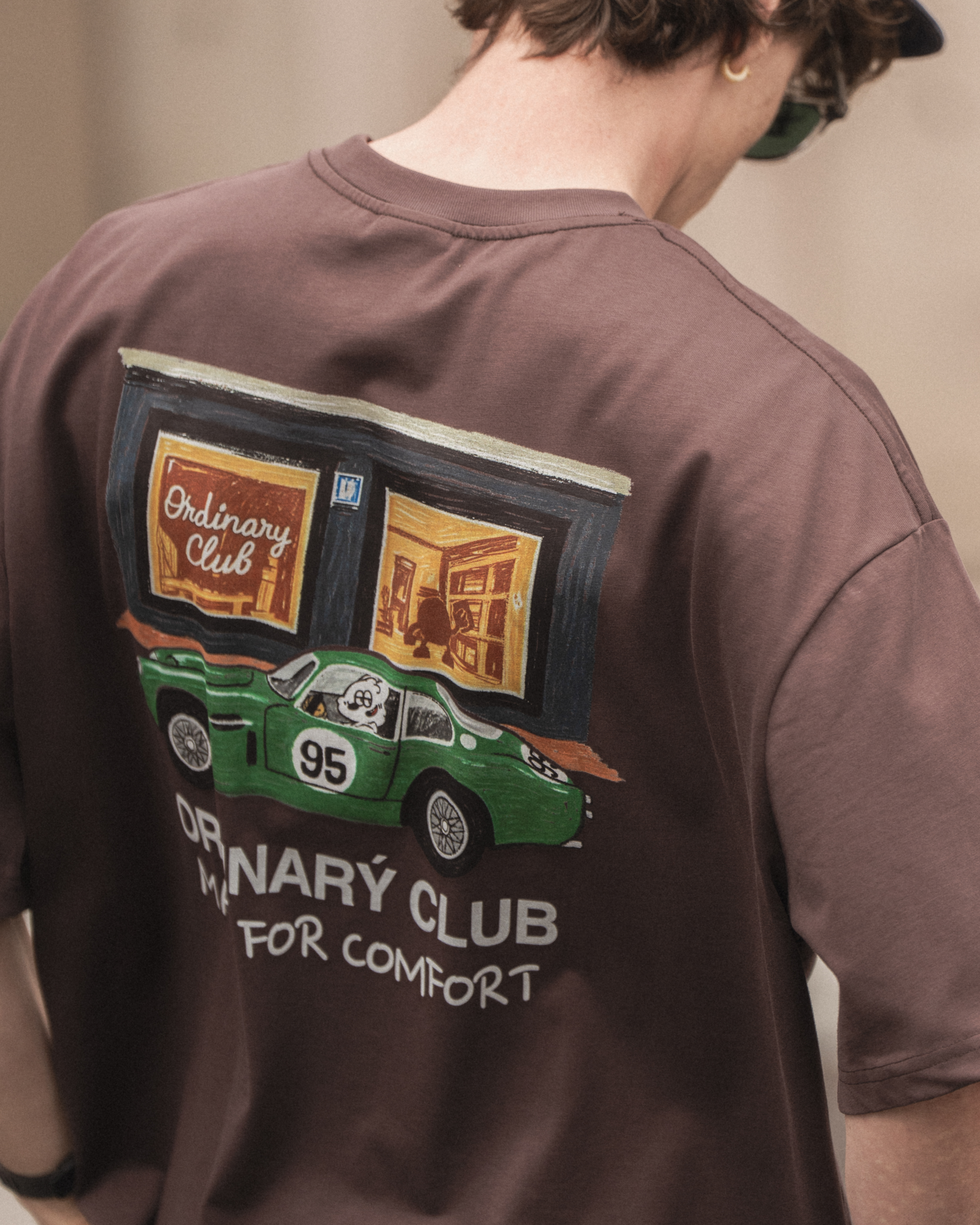 Ordinary 復古蠟筆角色短Tee