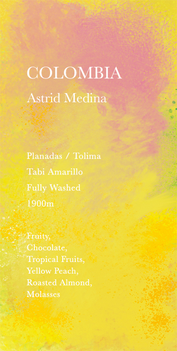 哥倫比亞 Astrid Medina "Tabi" - 26 年 3 月烘焙