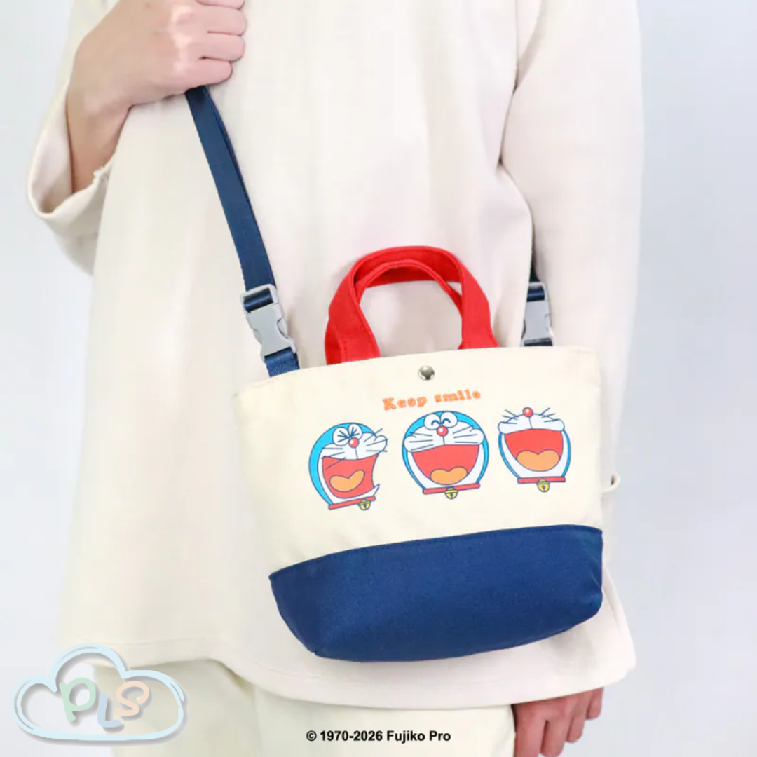 現貨 2-Way（表情）帆布包(S) TB012j 多啦A夢 Murmur  #30148