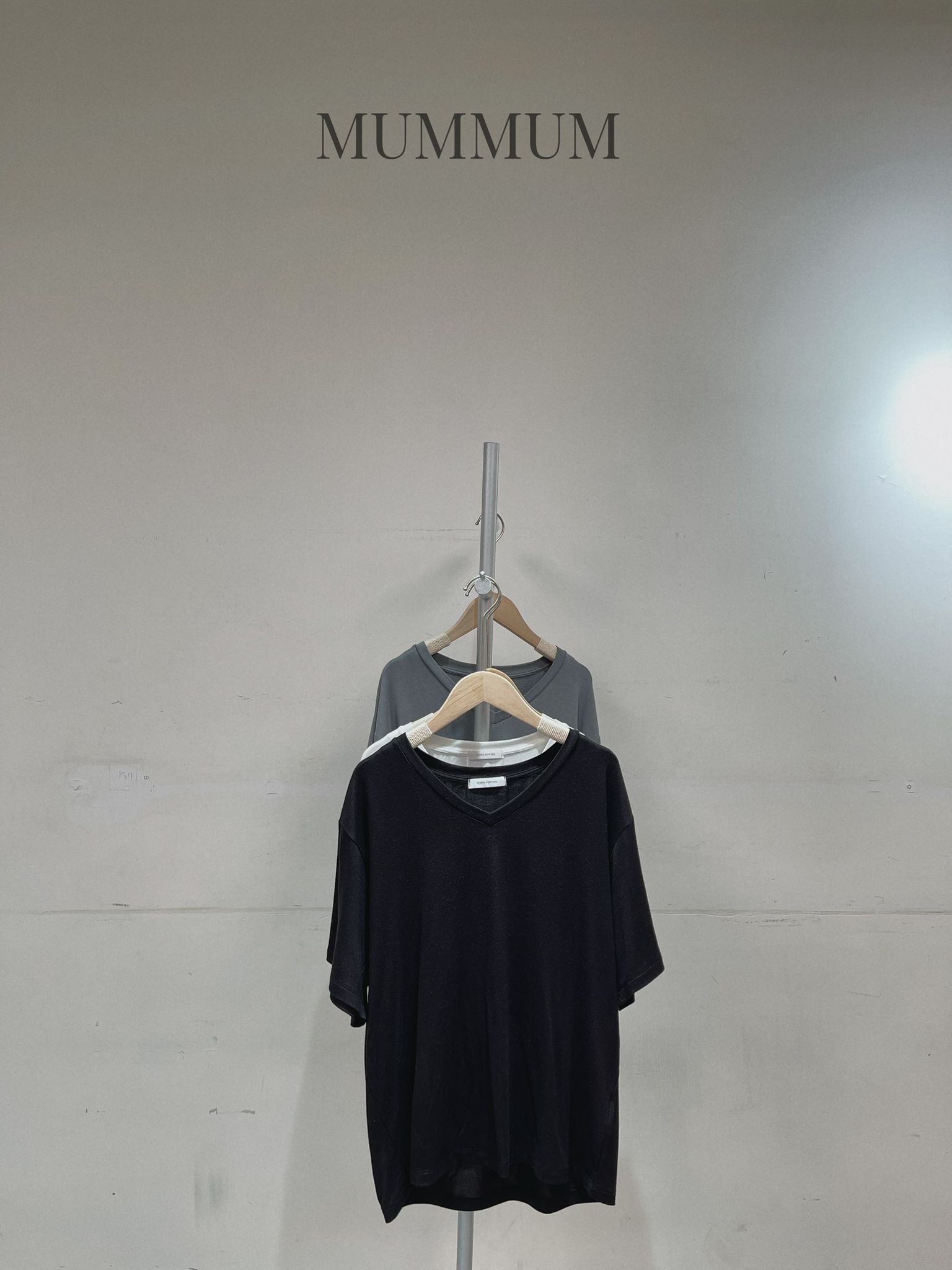 0213183a/休閒日常系列V領短袖T恤 44/44/24-26