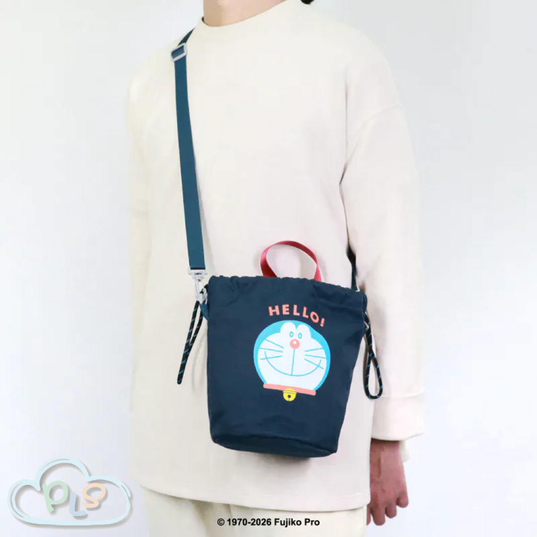 現貨 2-Way 水桶包（可斜背、手提）束口小包 CB002j 多啦A夢 Murmur  #30149
