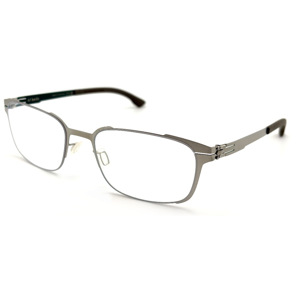 【ic! berlin】Remy Pearl Spruce Green-55mm光學眼鏡(IC5139 098)