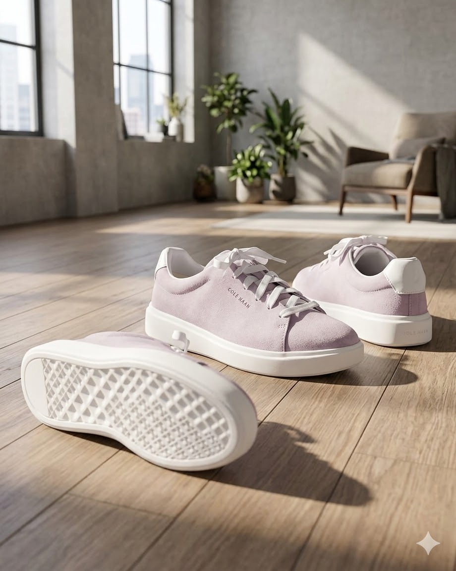 【預購】COLE HAAN H021912 女裝麂皮旅行者運動鞋