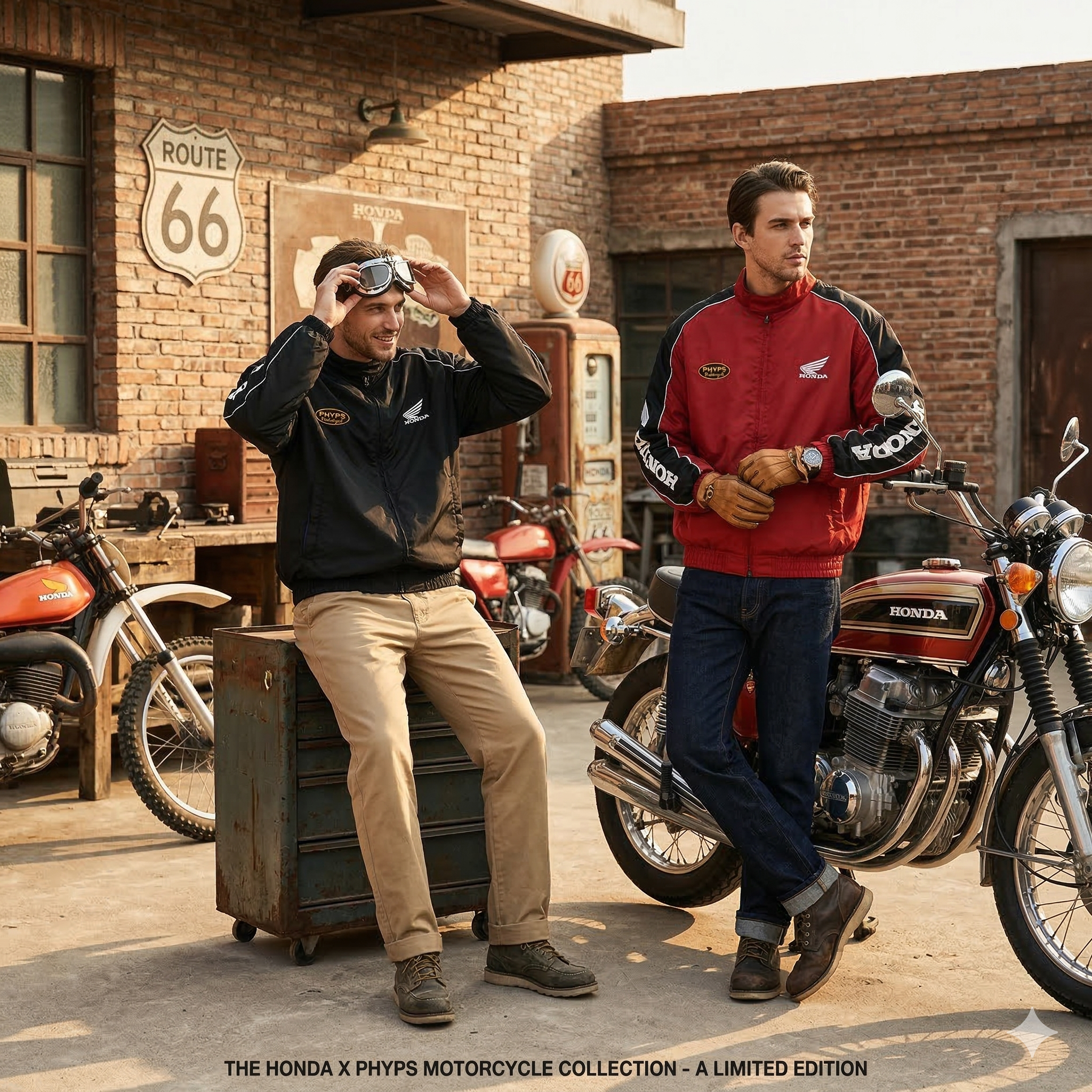 【預購】K031355 Honda 賽車系列飛行員夾克