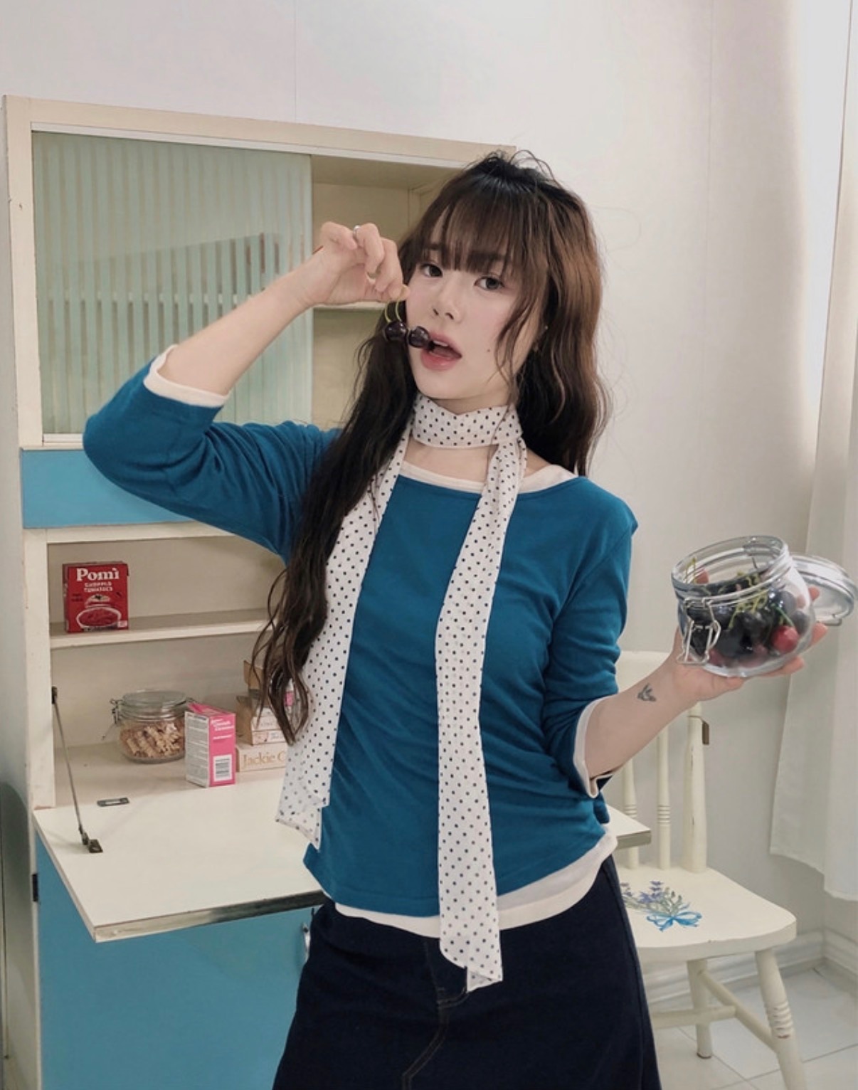 【18/3完額外95折首批優惠價預訂】最強LAYER穿搭單品！韓國圓領薄款7分袖TEE（11色）