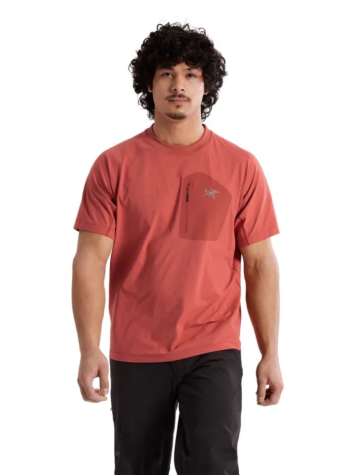 Arcteryx Konseal Pocket SS M Stone Red / Dk Stone