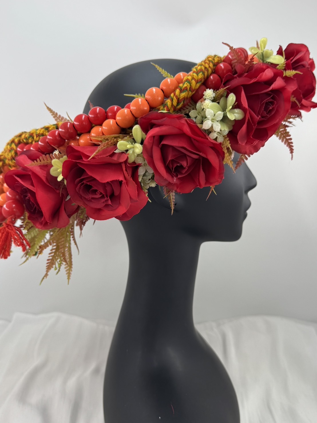 M-No.44木珠花環56cm