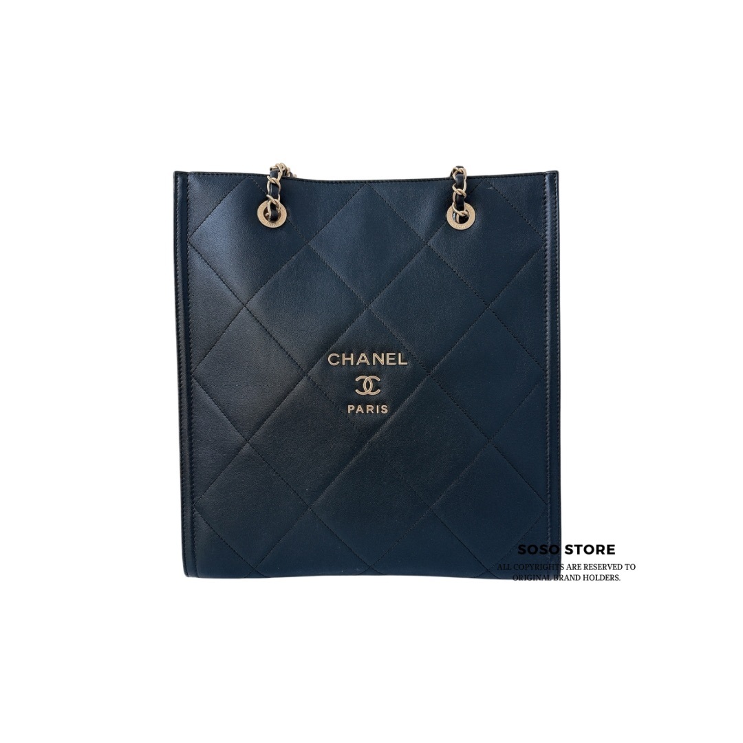 Chanel Tote Bag - Black / GHW