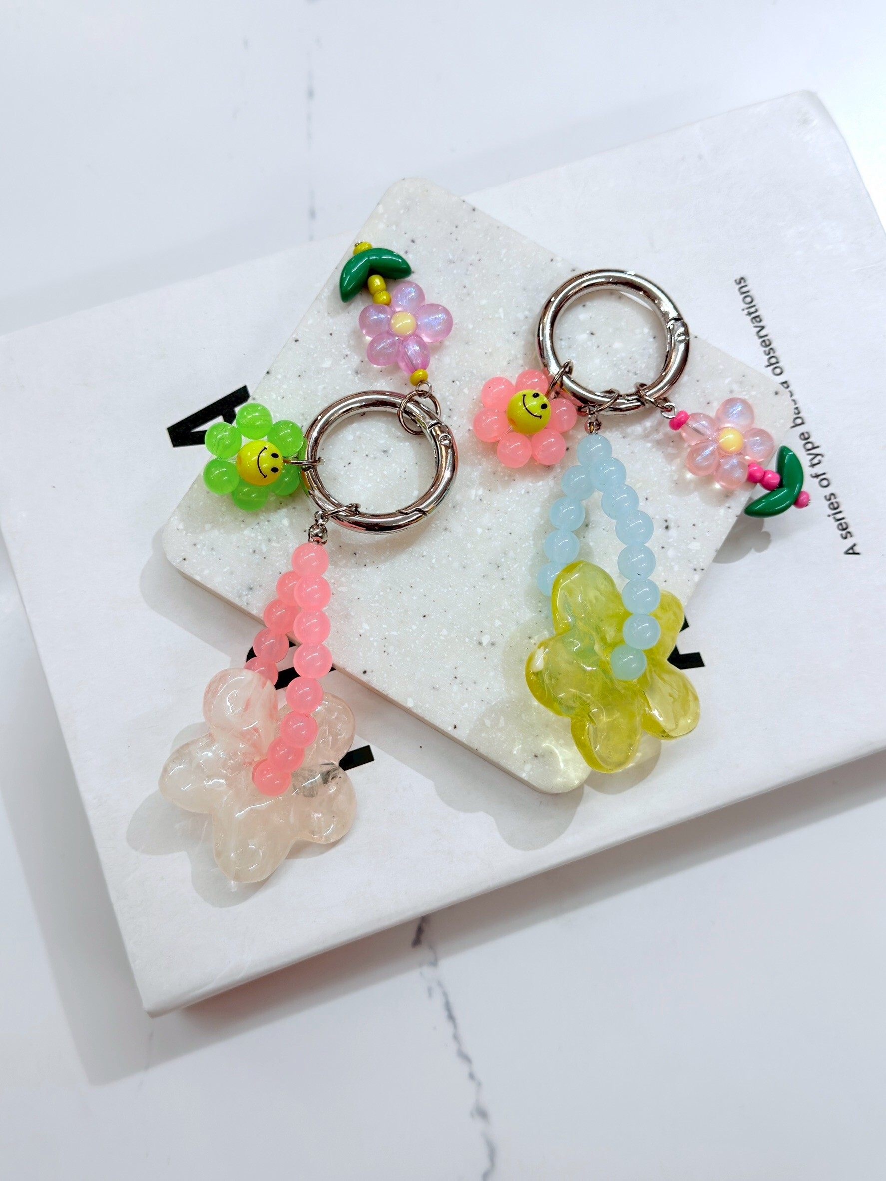 透透小花太陽花吊飾