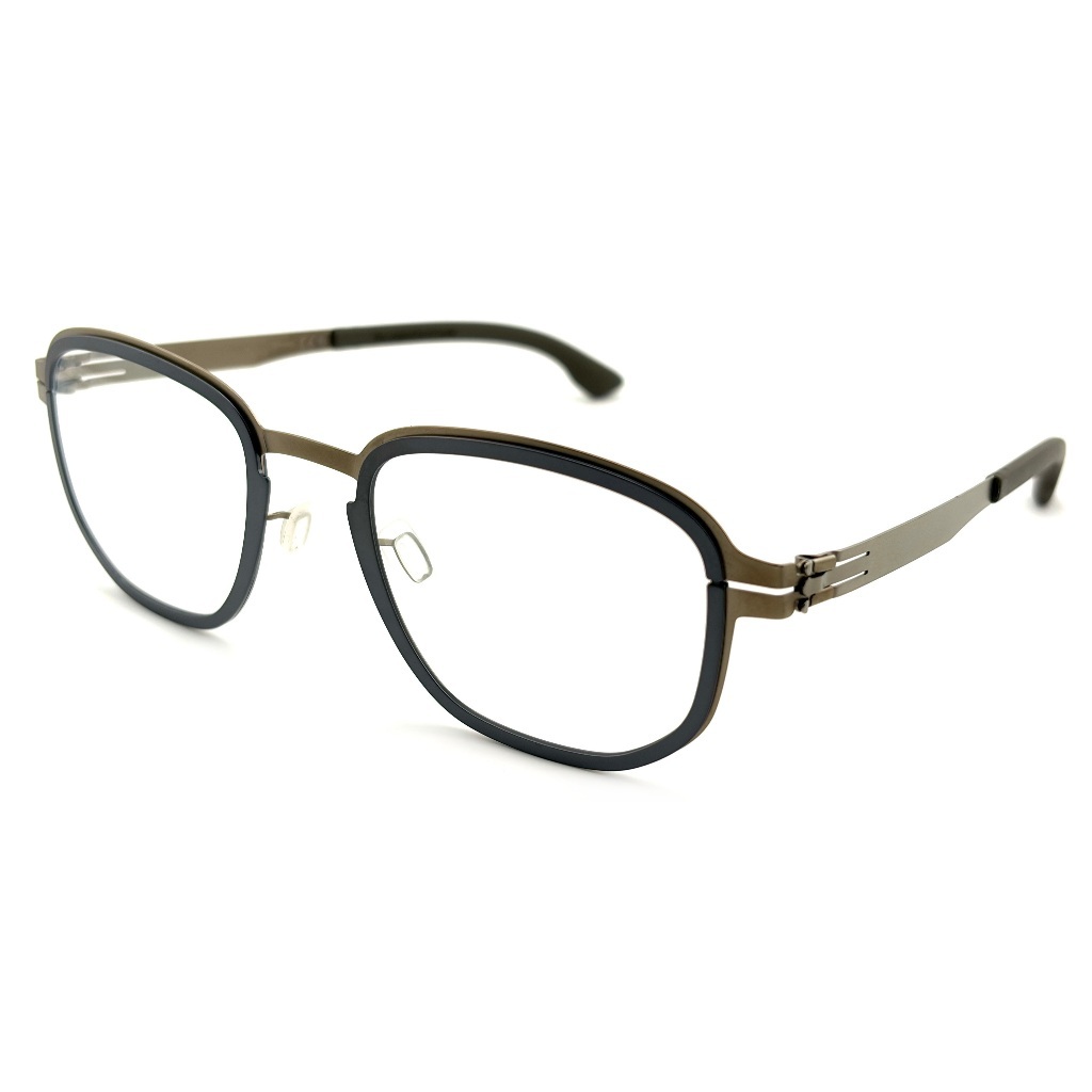 【ic! berlin】Iridium Aubergine Bronze-51mm光學眼鏡(IC5024 035)