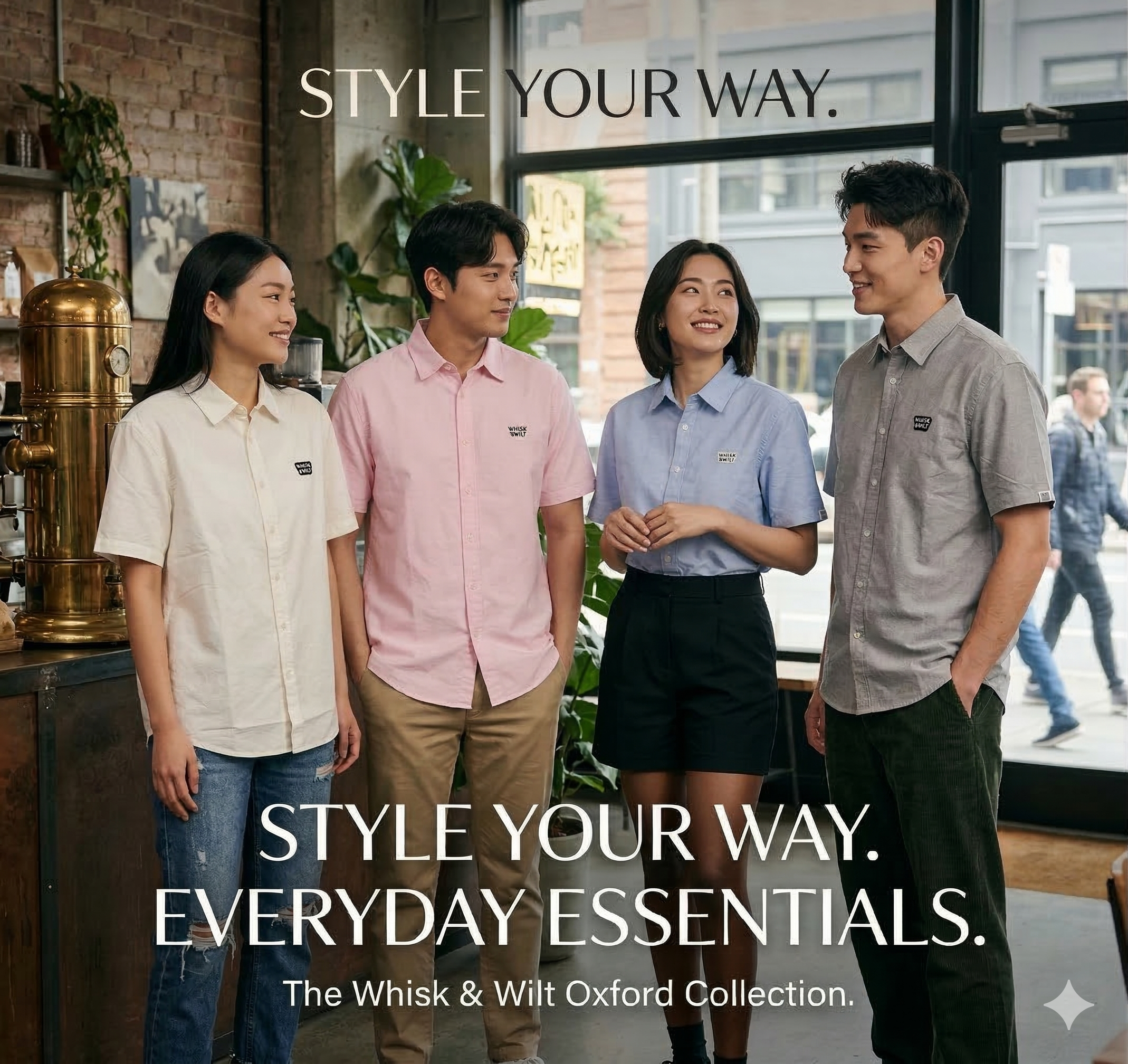 【預購】WACKY WILLY FF031402 男女同款短袖恤衫