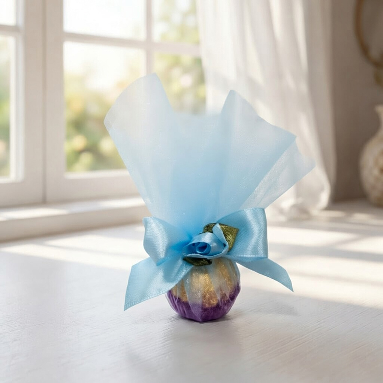 【織愛盛放】仙氣爆棚!淺藍色單顆費列羅金莎喜糖,Blooming Romance Ferrero Rocher Wedding Favors,婚禮小物,桌上禮,謝客禮,二進禮,喜糖