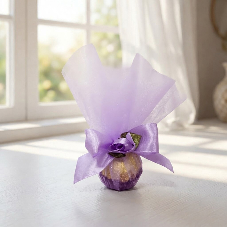 【織愛盛放】仙氣爆棚!紫色單顆費列羅金莎喜糖,Blooming Romance Ferrero Rocher Wedding Favors,婚禮小物,桌上禮,謝客禮,二進禮,喜糖