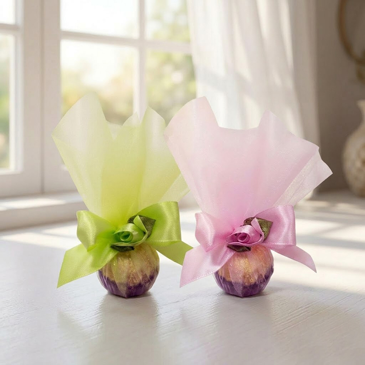 【織愛盛放】仙氣爆棚!綠色粉色單顆費列羅金莎喜糖,Blooming Romance Ferrero Rocher Wedding Favors,婚禮小物,桌上禮,謝客禮,二進禮,喜糖