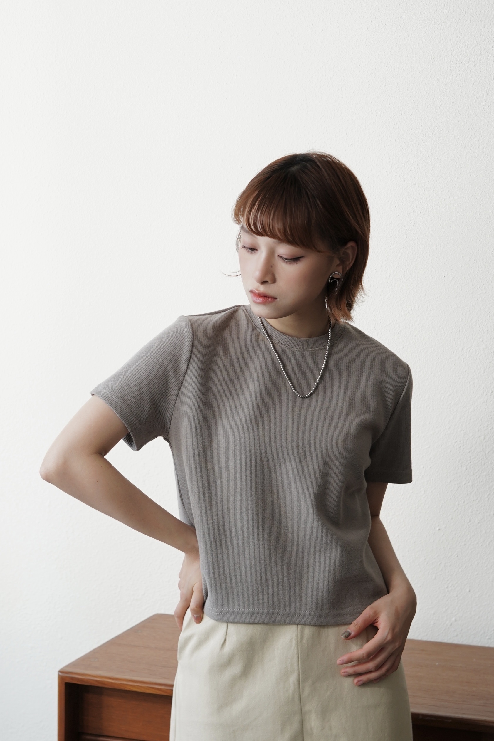 厚實簡潔短袖TEE ~ BL53783