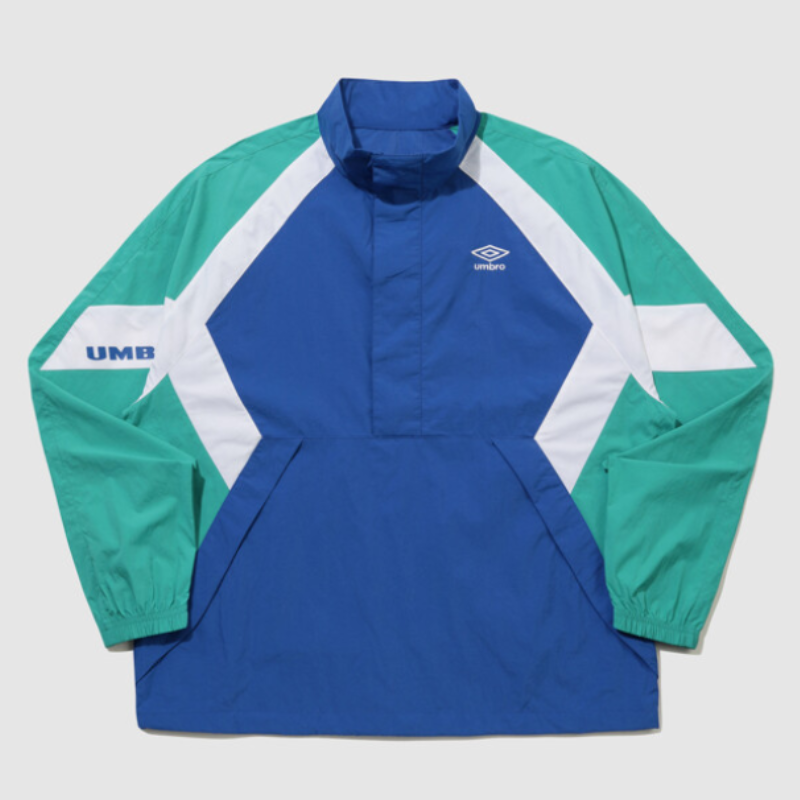 【代購】UMBRO Pop Rush Color Block 立領拼色 Anorak 連帽風衣