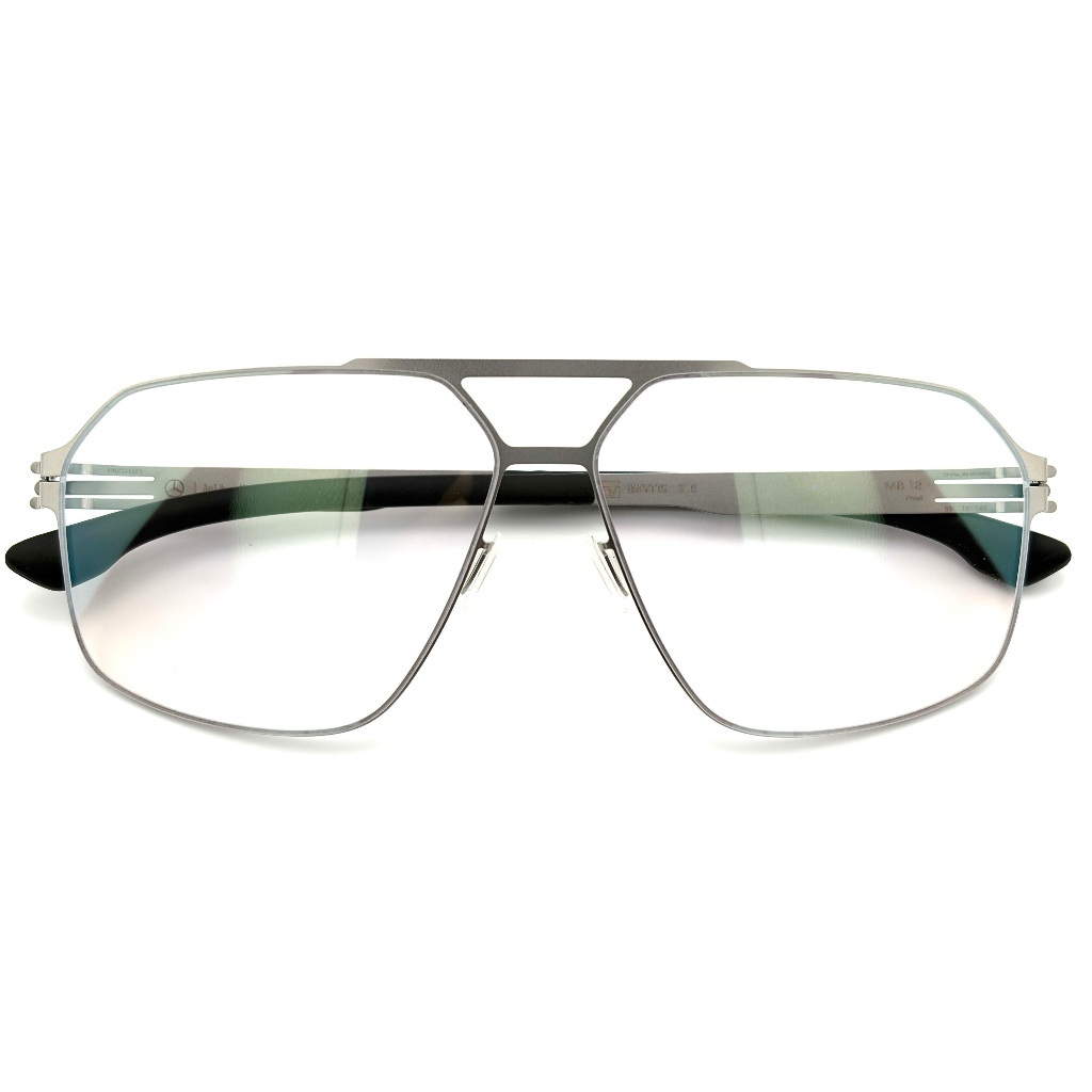 【ic! berlin】MB 18 Pearl-59mm光學眼鏡(IM5005 015)#賓士聯名款