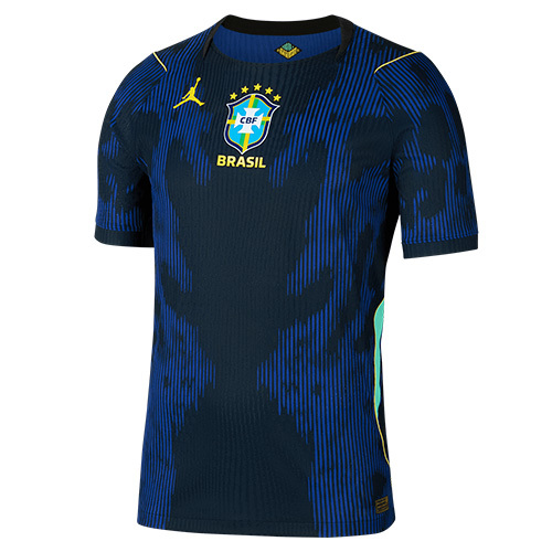 2026 Brazil x Jordan Match Away Shirt with Nameset