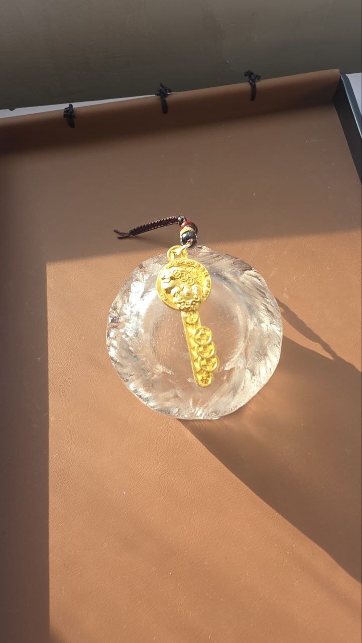 (預訂) 福 -  擴財庫補財庫鎖匙 (整個整月能量) (直到馬年完) (跟身/財庫包/財位/火庫旁)