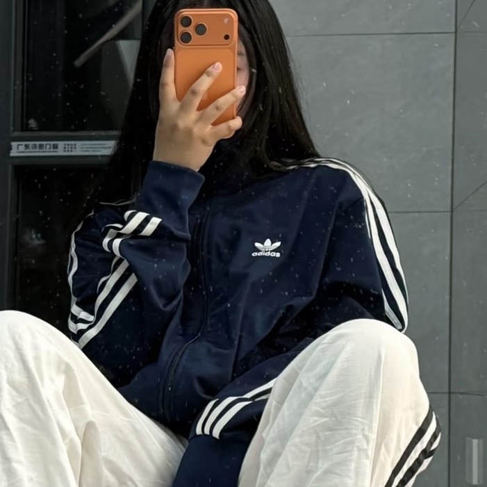 ADIDAS FIREBIRD TT 深藍 三線外套 休閒外套 愛迪達 KD8313