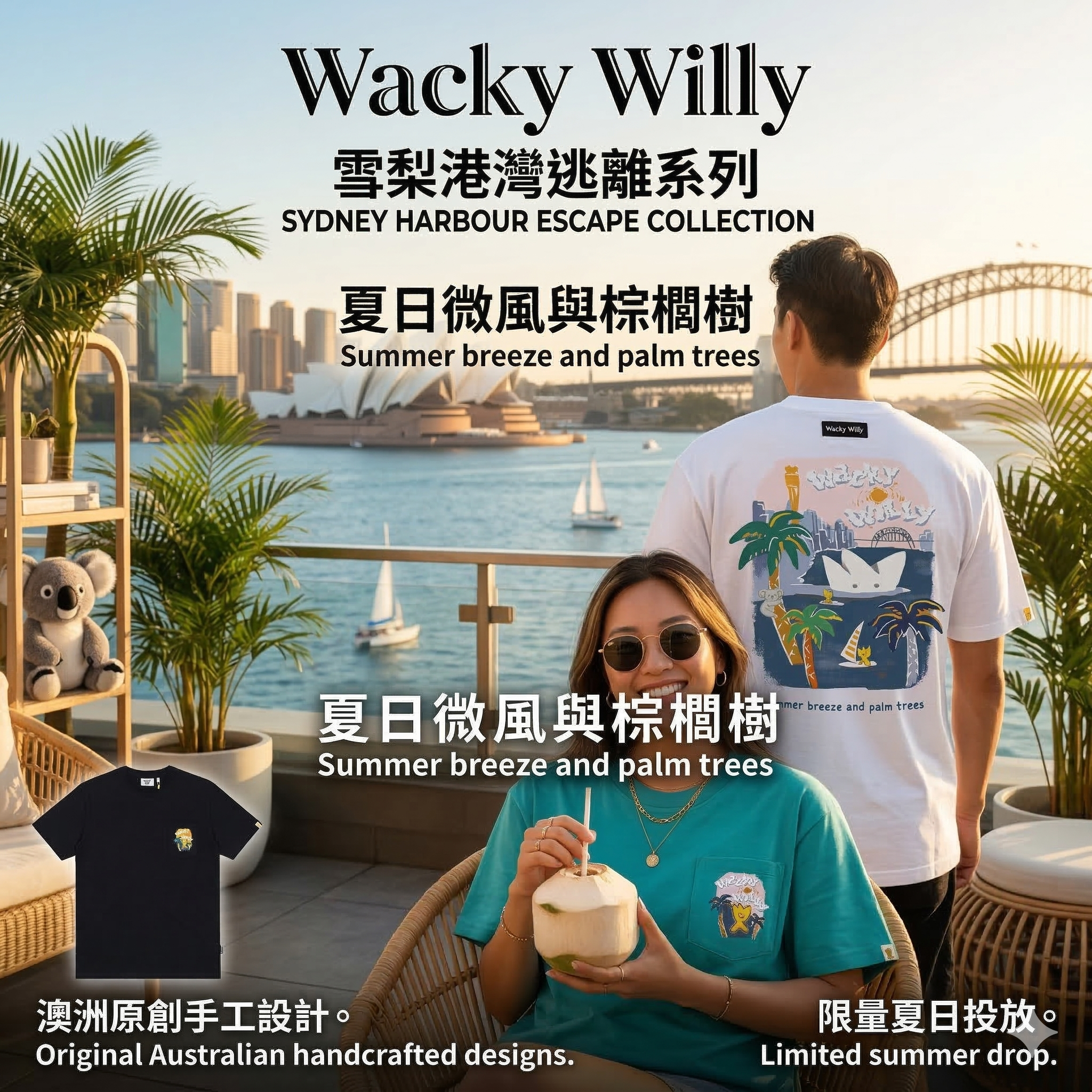 【預購】WACKY WILLY FF031406 男女同款短袖上衣