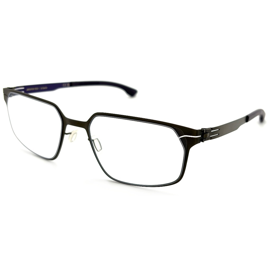 【ic! berlin】AMG 12 Graphite-54mm光學眼鏡(IA5003 002)