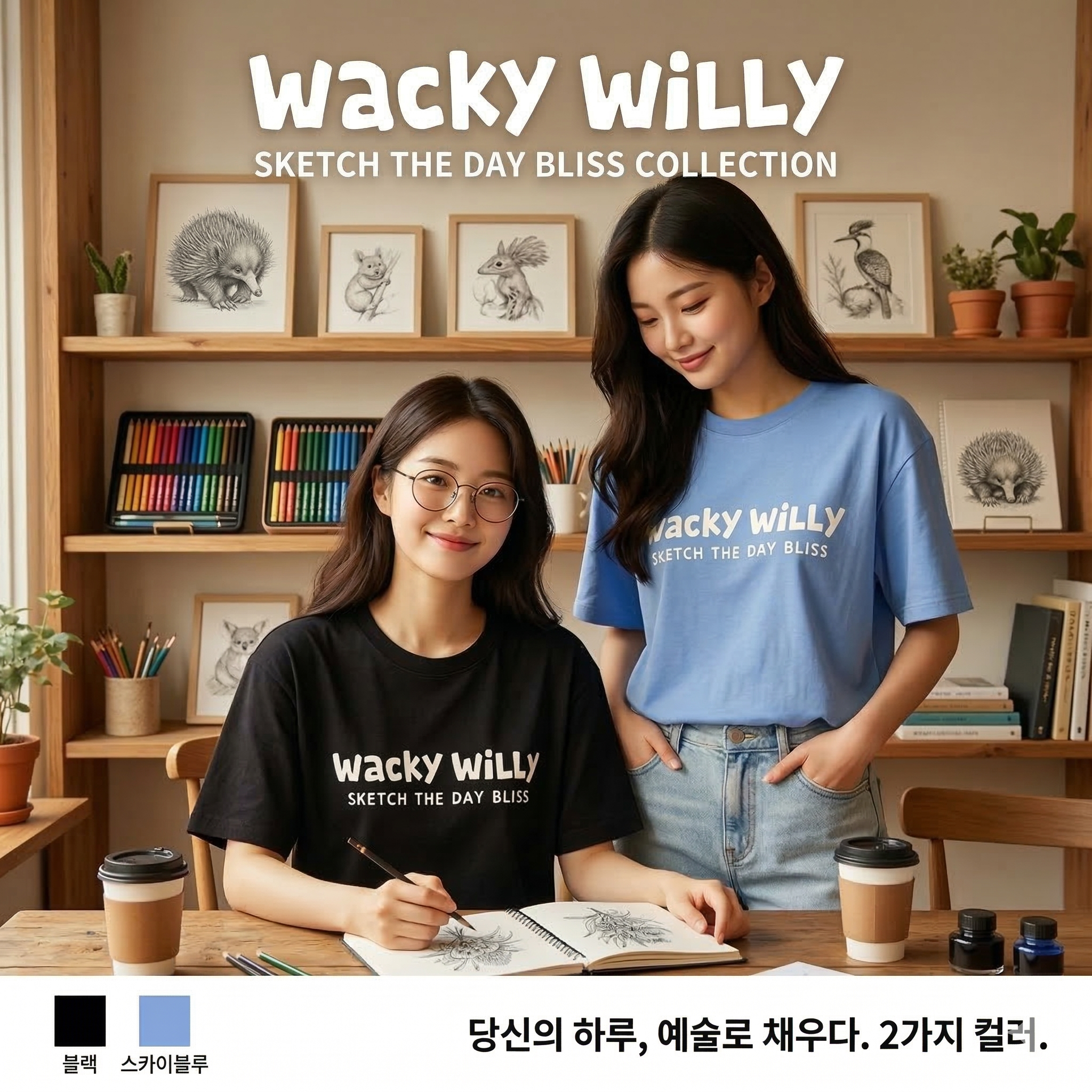 【預購】WACKY WILLY FF031407 男女同款短袖上衣