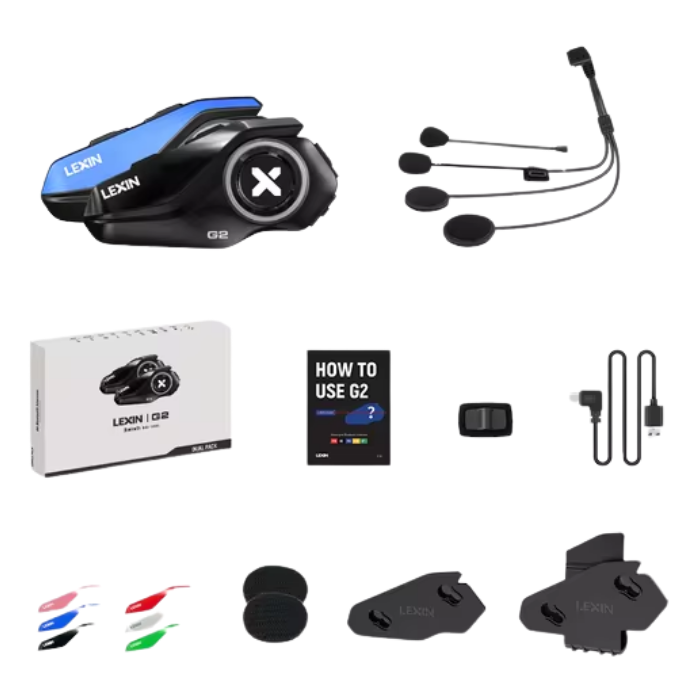 LEXIN G2P 藍牙頭盔耳機 (行貨兩年保養)