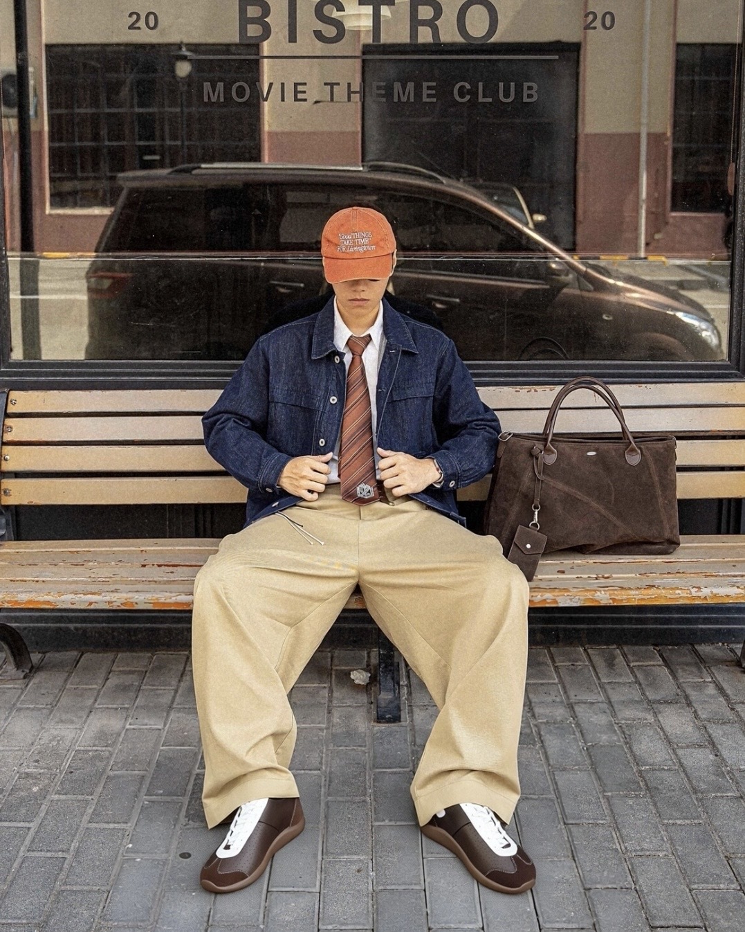 <超百搭> 質感 小眾 皮革 平底 復古 德訓鞋 兩色