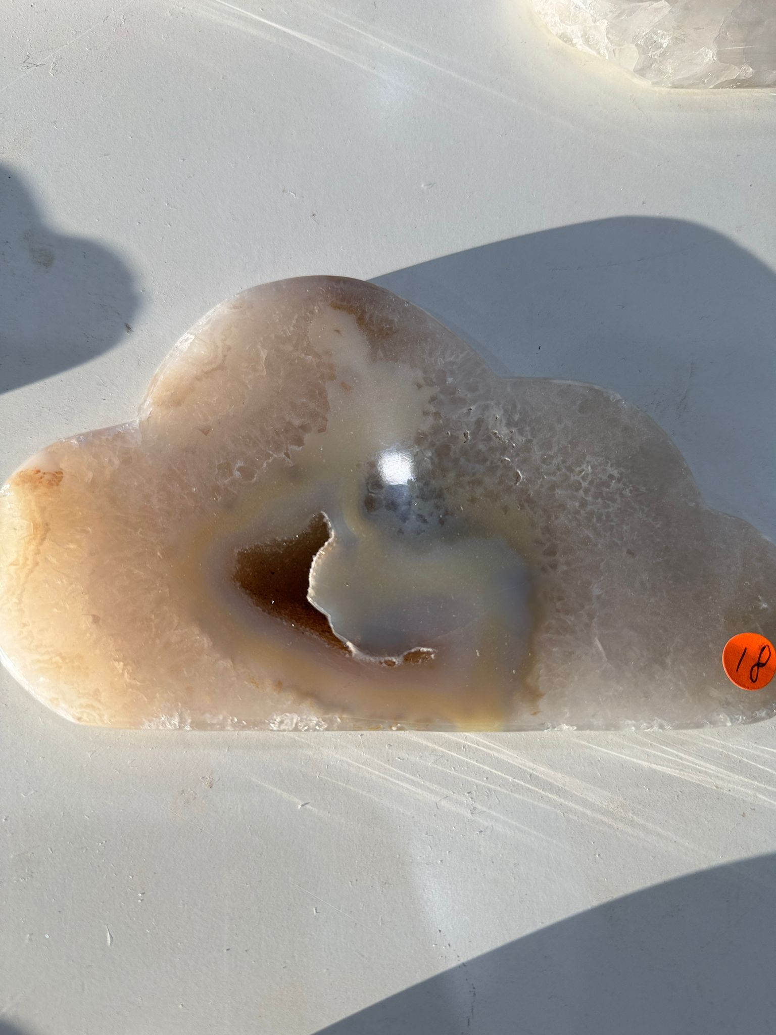 WN272 CD18 SS級瑪瑙雲朵晶洞