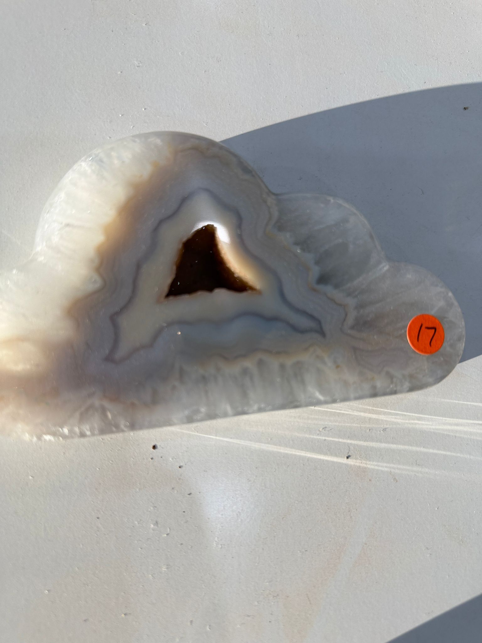 WN271 CD17 SS級瑪瑙雲朵晶洞