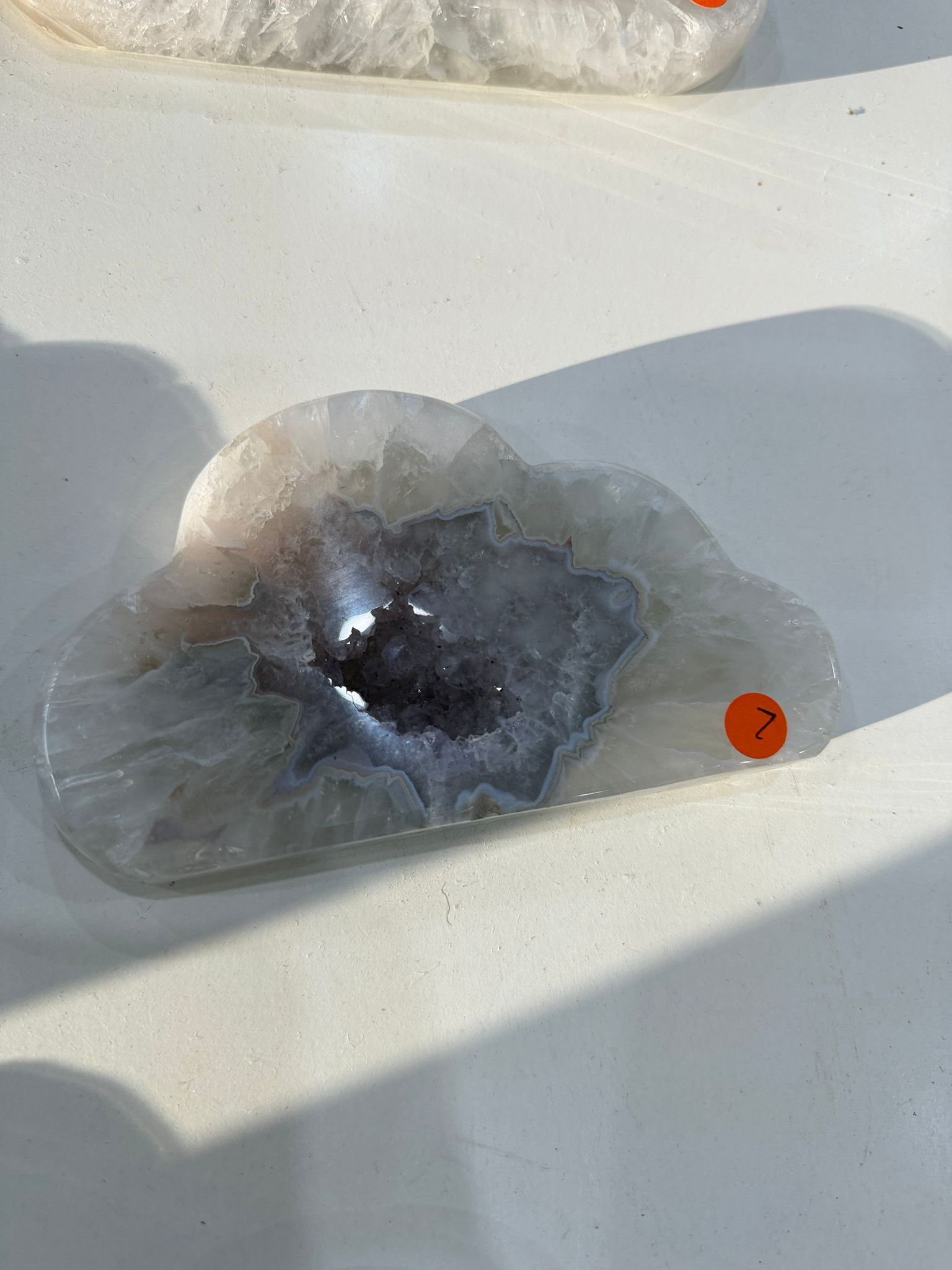 WN261 CD7 SS級瑪瑙雲朵晶洞