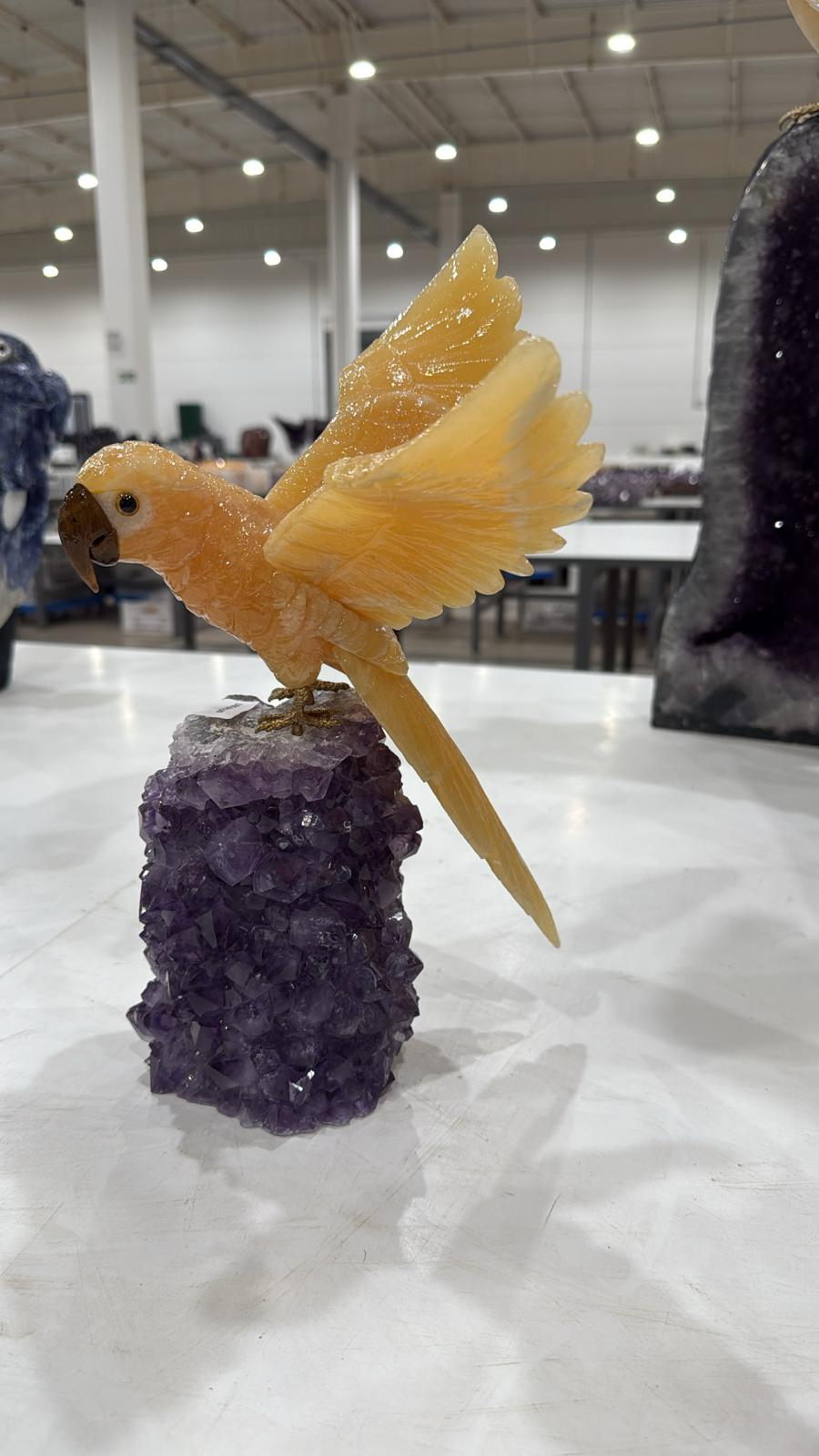 WN056 A56 水晶雀仔 大約最高度 (翼部 36 cm)