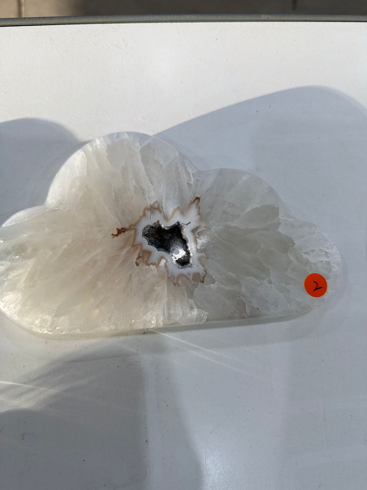 WN256 CD2 SS級瑪瑙雲朵晶洞