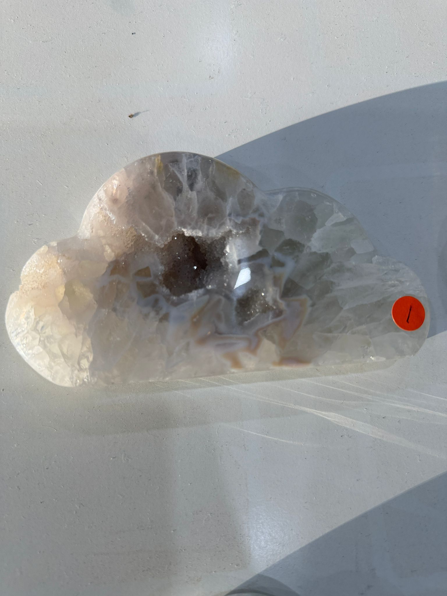 WN255 CD1 SS級瑪瑙雲朵晶洞