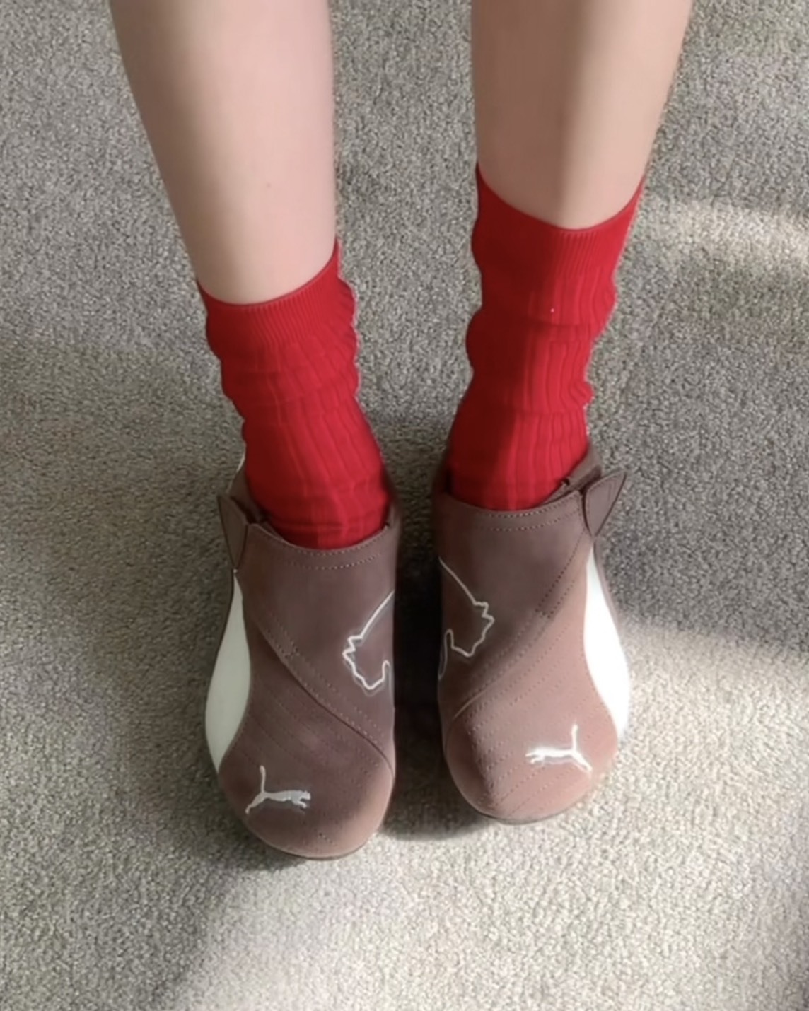 <韓國限定聯名款❤️>Puma × Musinsa Slipcat 摩卡棕 男女鞋